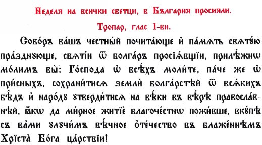 Бълг светии